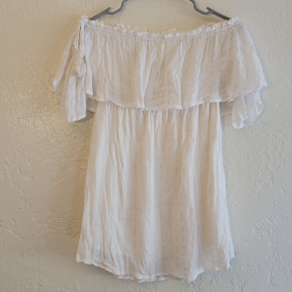 Saltwater Luxe Swim Over The Shoulder Cover Up Small - Picture 2 of 6